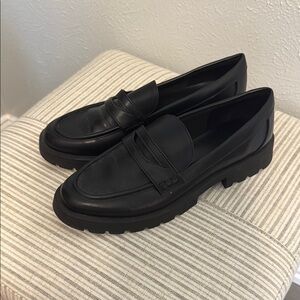 Classic Black Loafers